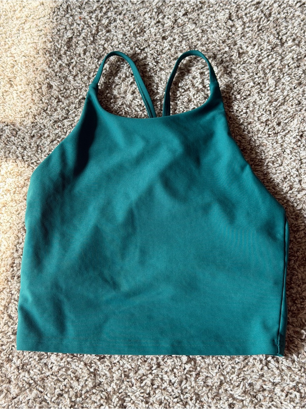 Old Navy Teal High Neck Tank Top